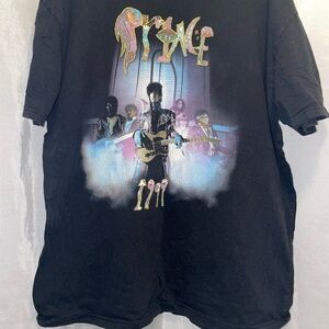 Prince 1999 Official Black T-Shirt XL Paisley Park Enterprises Reproduction